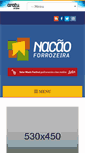 Mobile Screenshot of nacaoforrozeira.com.br